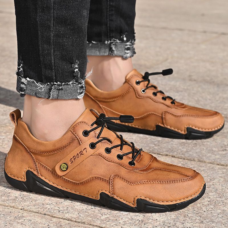 Delatorre Heren Casual Sneakers - Groen