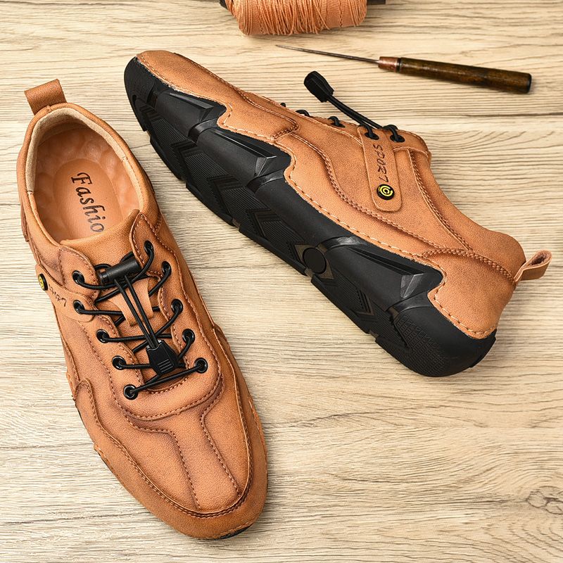 Delatorre Heren Casual Sneakers - Groen