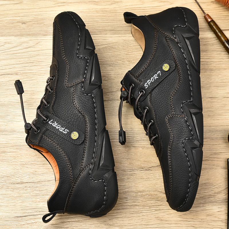 Delatorre Heren Casual Sneakers - Groen
