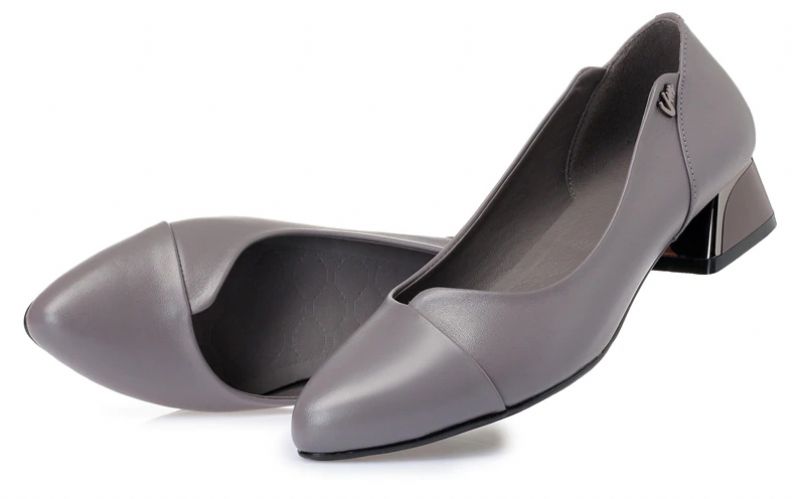 Delfina Dames Leren Dress Pumps Schoenen - Zwart