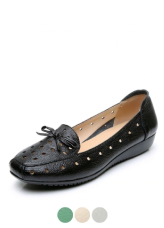 Delfina Dames Loafer Zwarte Schoenen