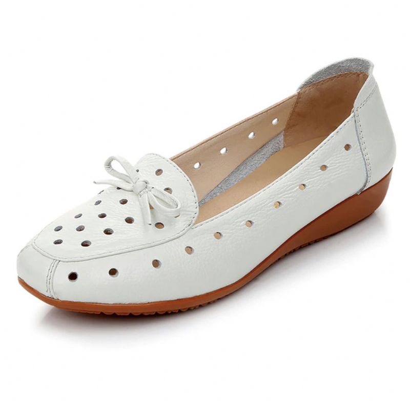 Delfina Dames Loafer Zwarte Schoenen - Groen Hol