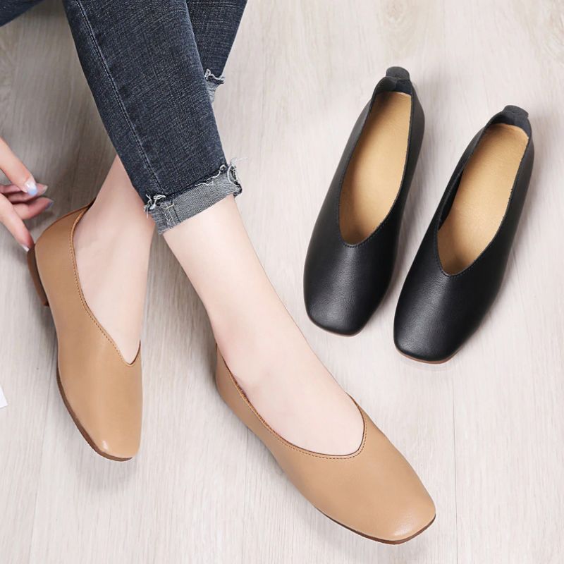 Delia Dames Loafer Zwarte Schoenen - Zwart