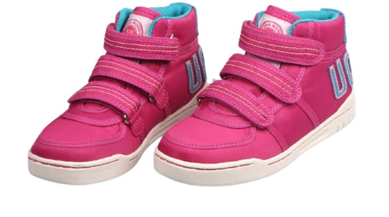 Delilah Hoge Sneaker Voor Meisjes - Fuscia