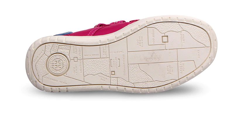 Delilah Hoge Sneaker Voor Meisjes - Fuscia