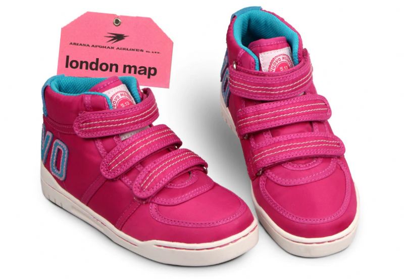 Delilah Hoge Sneaker Voor Meisjes - Fuscia