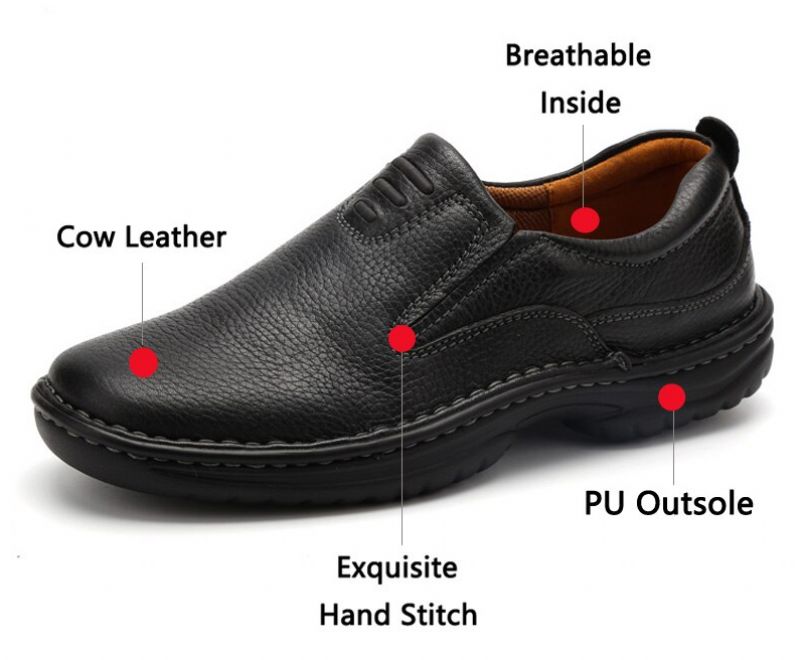 Delle Heren Loafers Klassieke Schoenen - Zwart