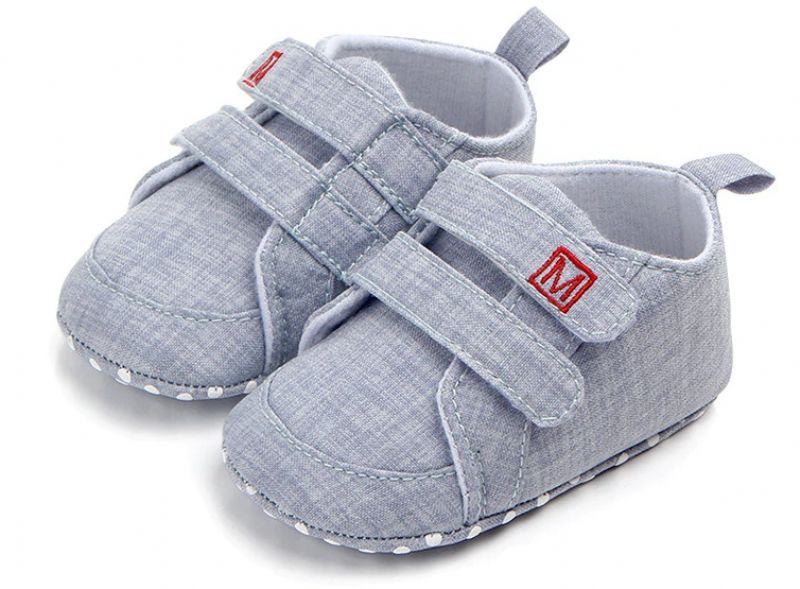Delmey Baby Jongens Casual Sneakers - Grijs