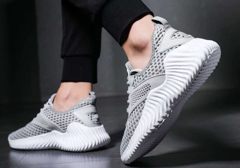 Delmey Heren Mode Sneakers - Grijs