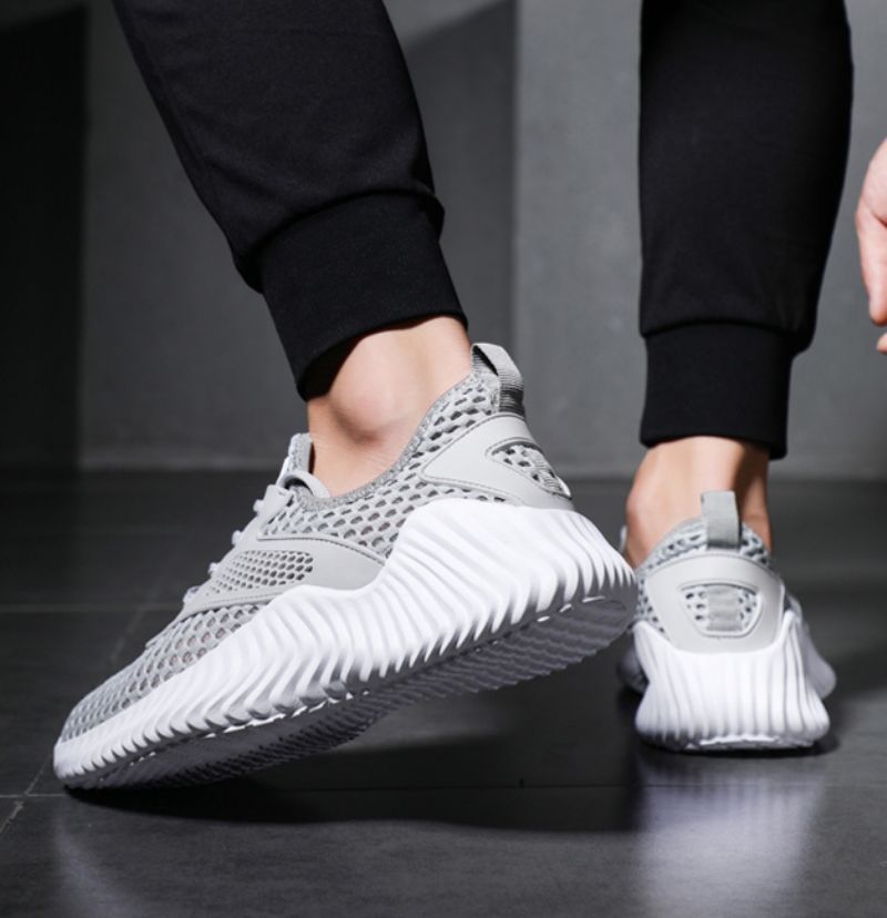 Delmey Heren Mode Sneakers - Grijs
