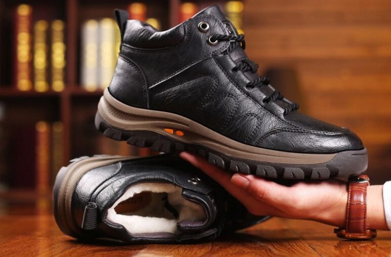 Delpiero Heren Casual Sneakers - Zwart