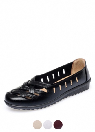 Delu Dames Loafer Zwarte Schoenen