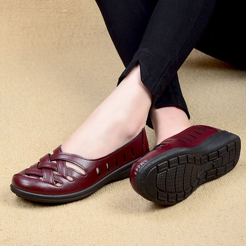 Delu Dames Loafer Zwarte Schoenen - Zwart