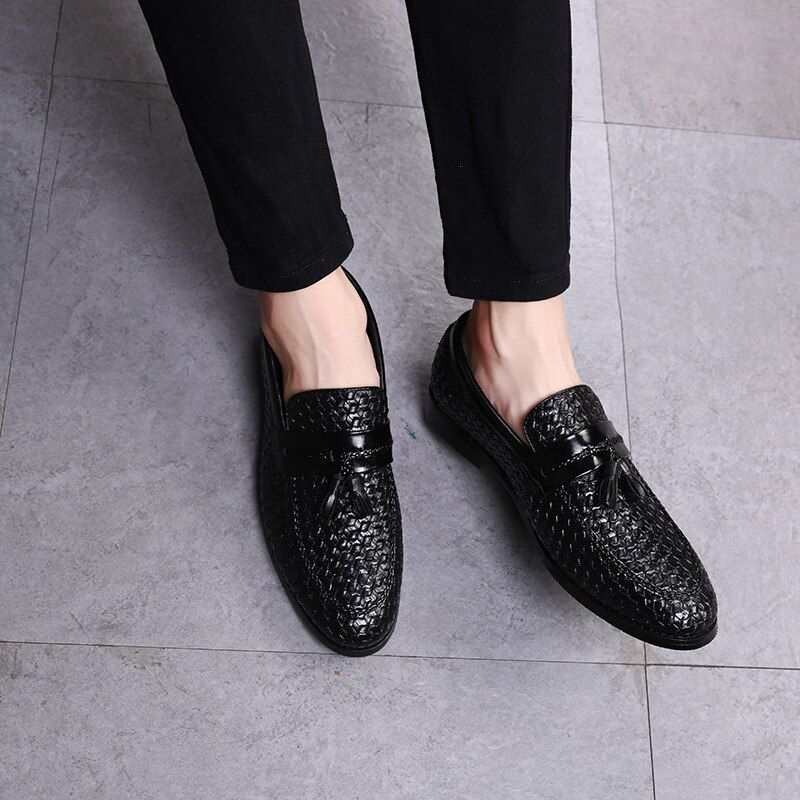 Delvet Heren Loafers Luxe Schoenen - Blauw