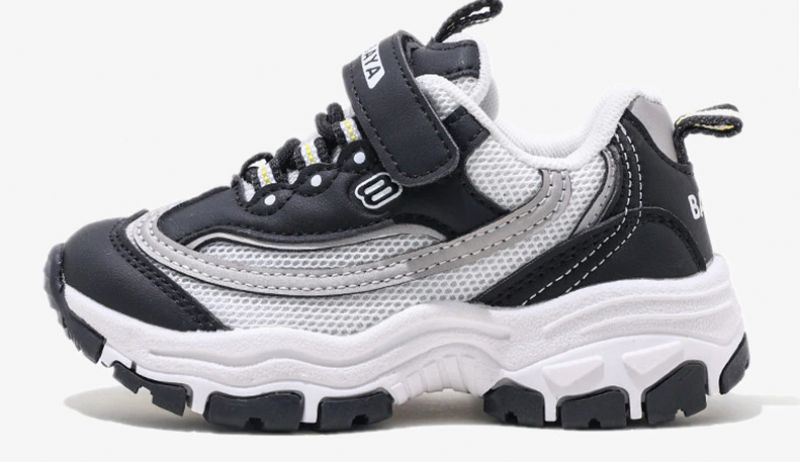 Dembo Unisex Kinder Mode Sneaker - Zwart