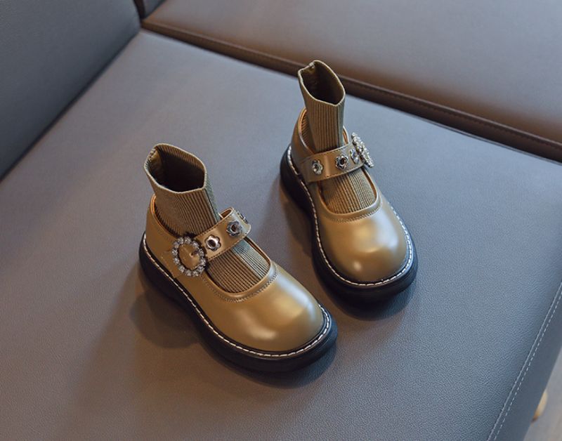 Demi Meisjes Platte Schoenen - Zwart