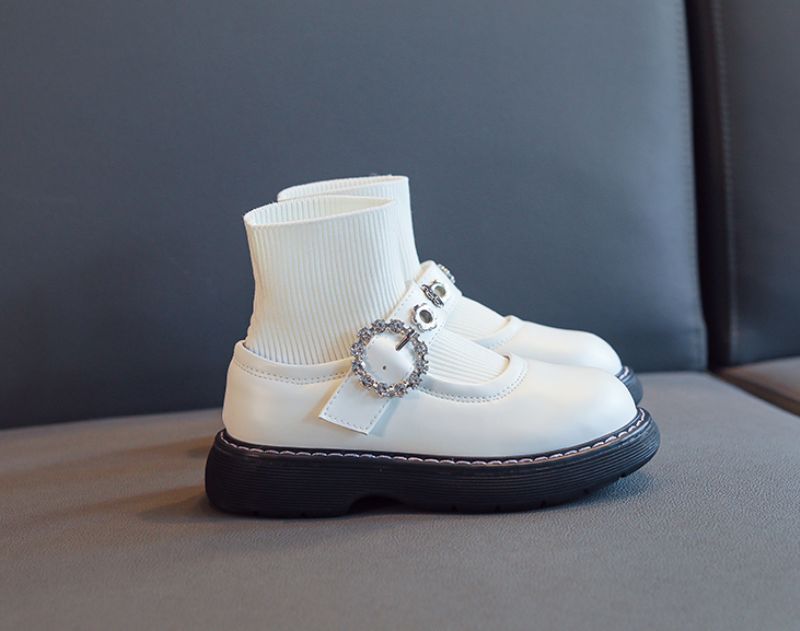 Demi Meisjes Platte Schoenen - Zwart