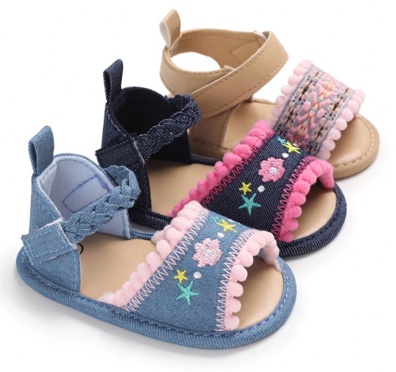 Demitria Baby Meisjes Casual Sandaal - Zwart