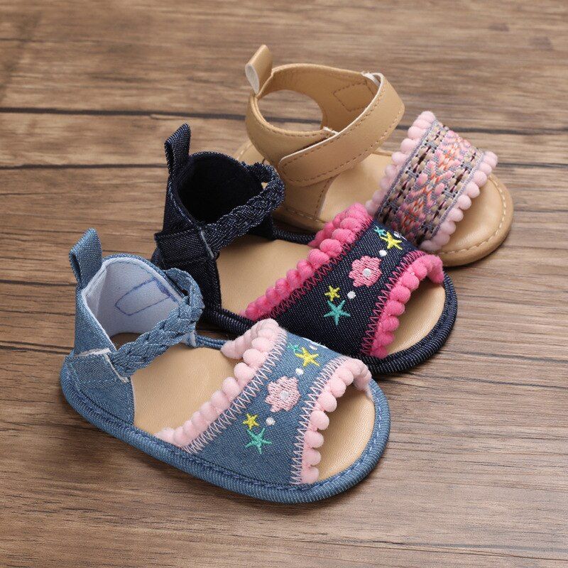 Demitria Baby Meisjes Casual Sandaal - Zwart