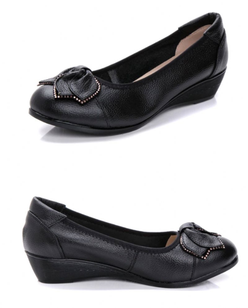 Denise Dames Loafer Zwarte Schoenen - Zwart