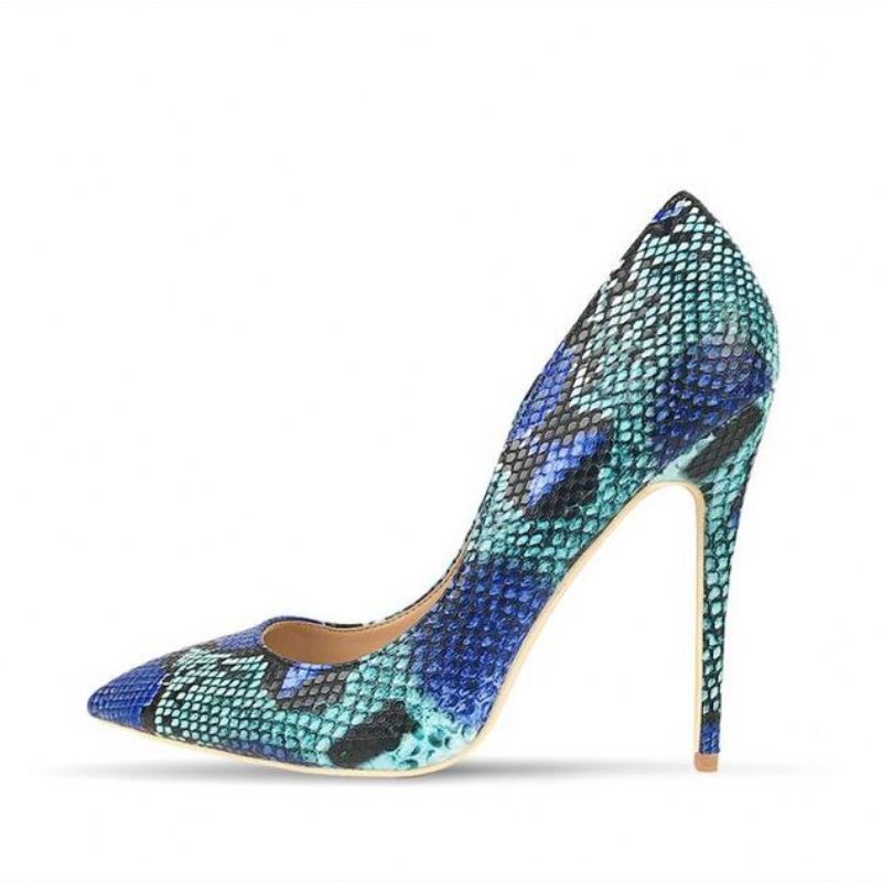 Denny Dames Pumps Schoenen - Blauw
