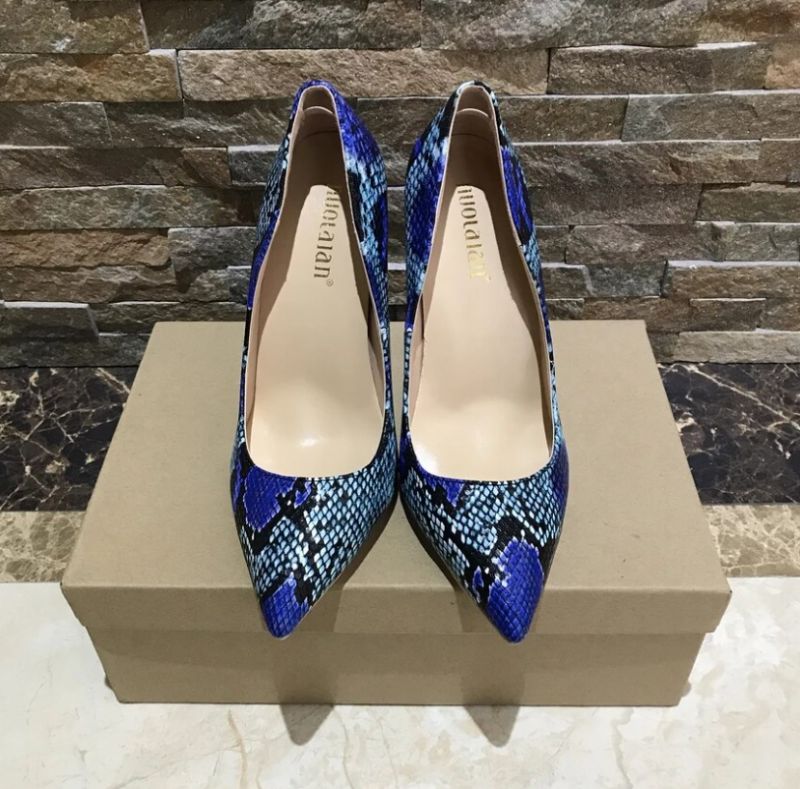 Denny Dames Pumps Schoenen - Blauw