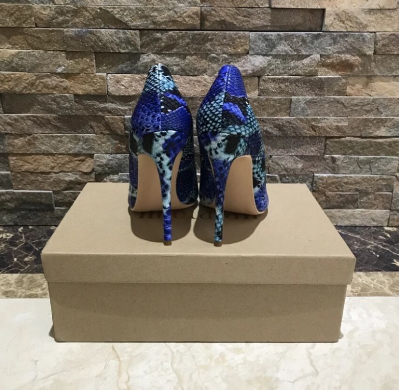 Denny Dames Pumps Schoenen - Blauw