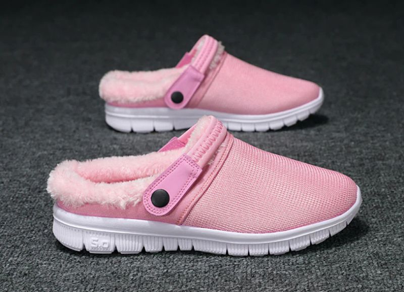 Dennys Unisex-pantoffel - Roze