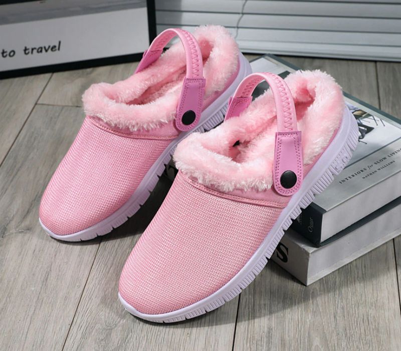Dennys Unisex-pantoffel - Roze