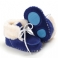 Marineblauw Bont