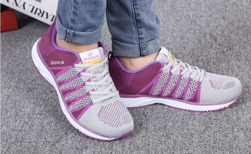 Denzel Dames Hardloopschoenen - Violet