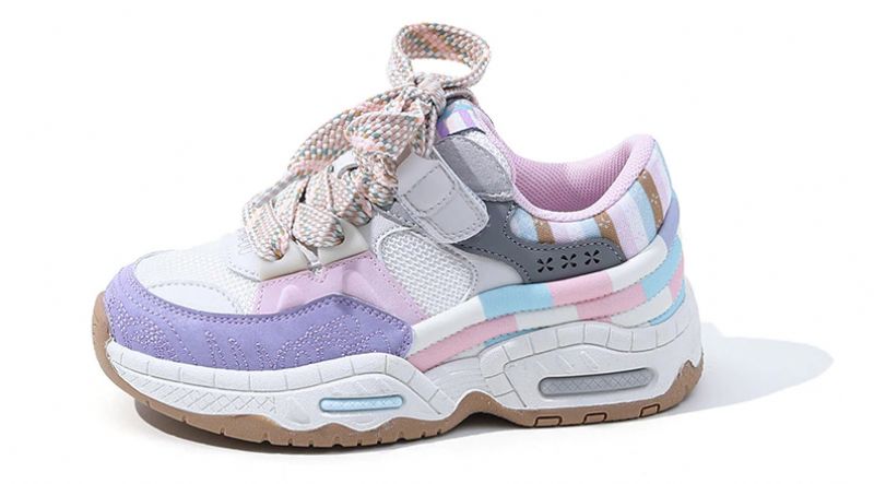 Depablos Casual Sneaker Voor Kinderen - Paars