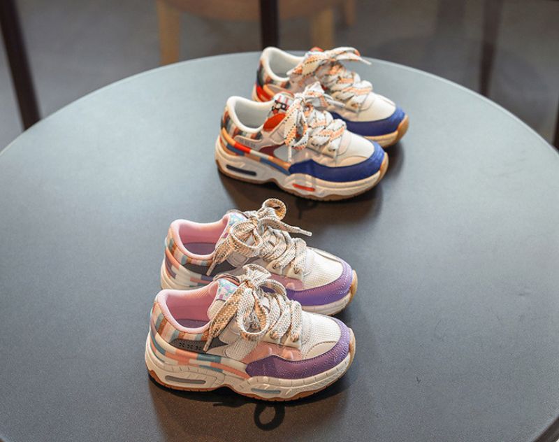 Depablos Casual Sneaker Voor Kinderen - Paars
