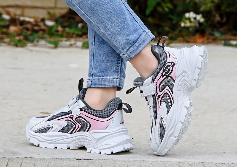 Depp Unisex Kinderen Hardloopschoenen - Bruin
