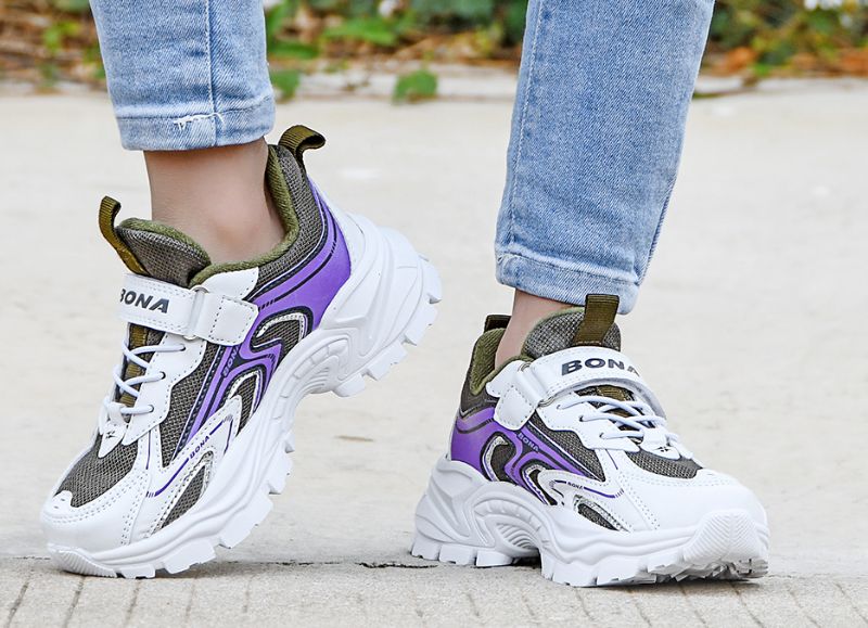 Depp Unisex Kinderen Hardloopschoenen - Bruin
