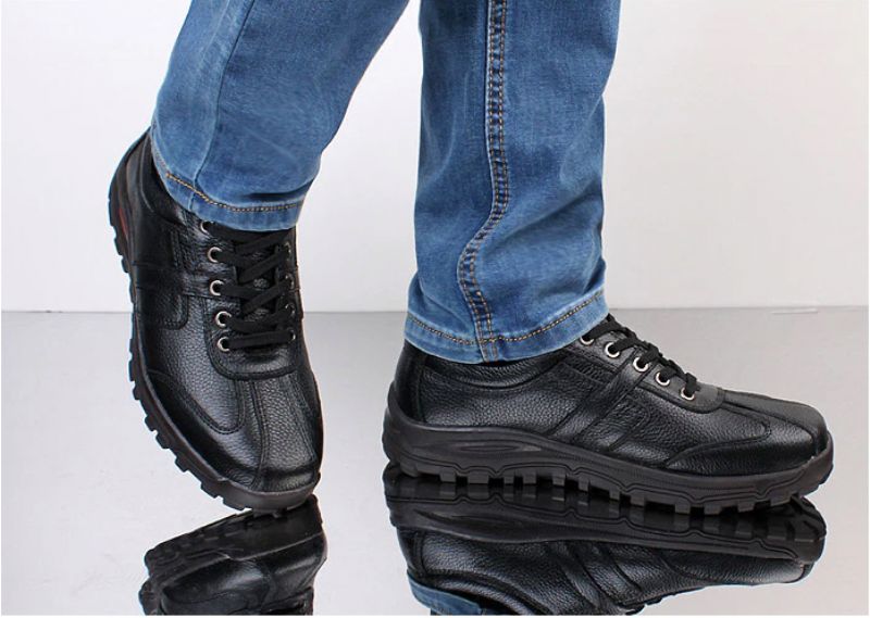 Derbes Heren Sneaker - Zwart