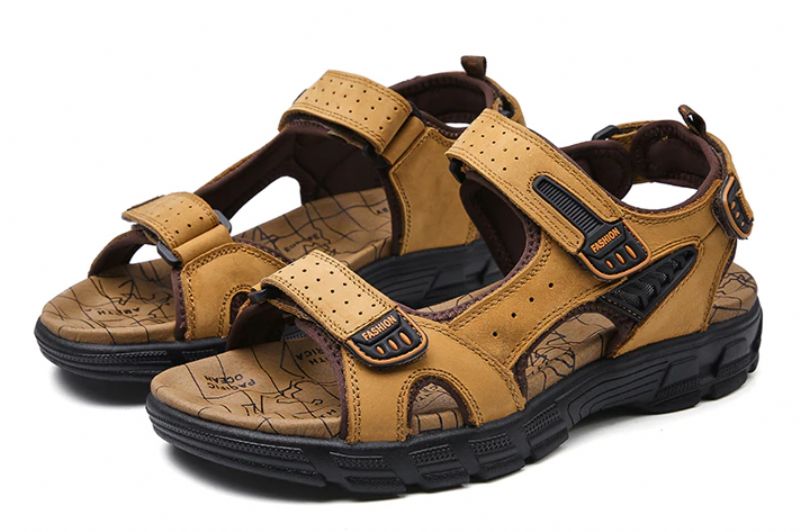 Dereck Heren Outdoor Sandalen - Koffie