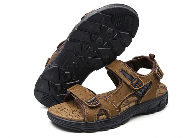 Dereck Heren Outdoor Sandalen - Koffie