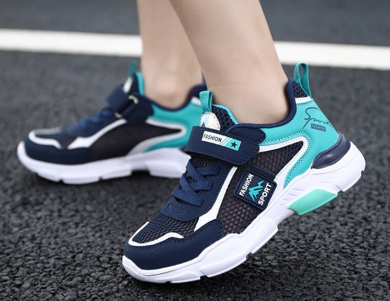 Derek Jongens Hardloopschoenen - Blauw