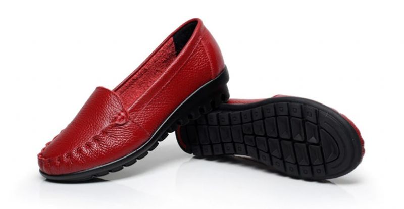 Desiree Dames Loafer Schoenen - Rood