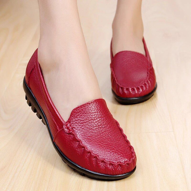 Desiree Dames Loafer Schoenen - Rood