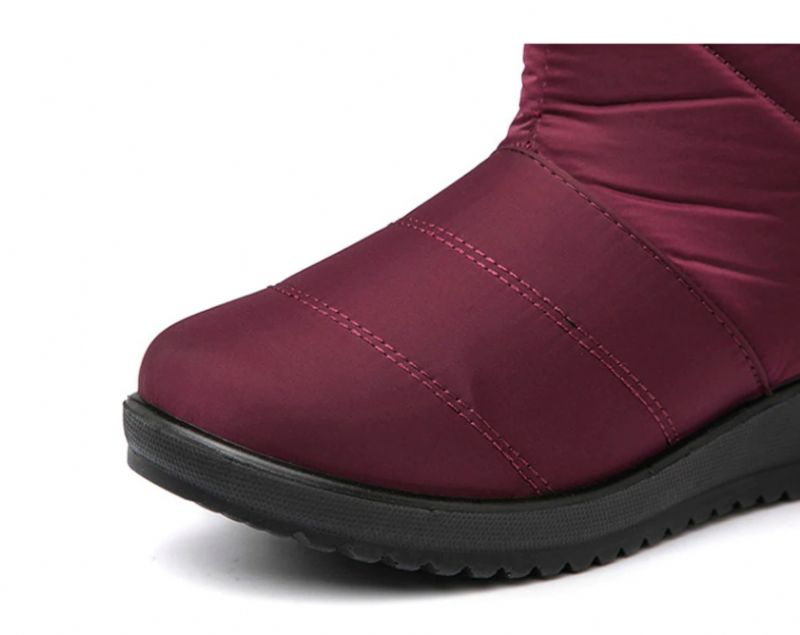 Devany Laarzen Mid Calf - Wijnrood