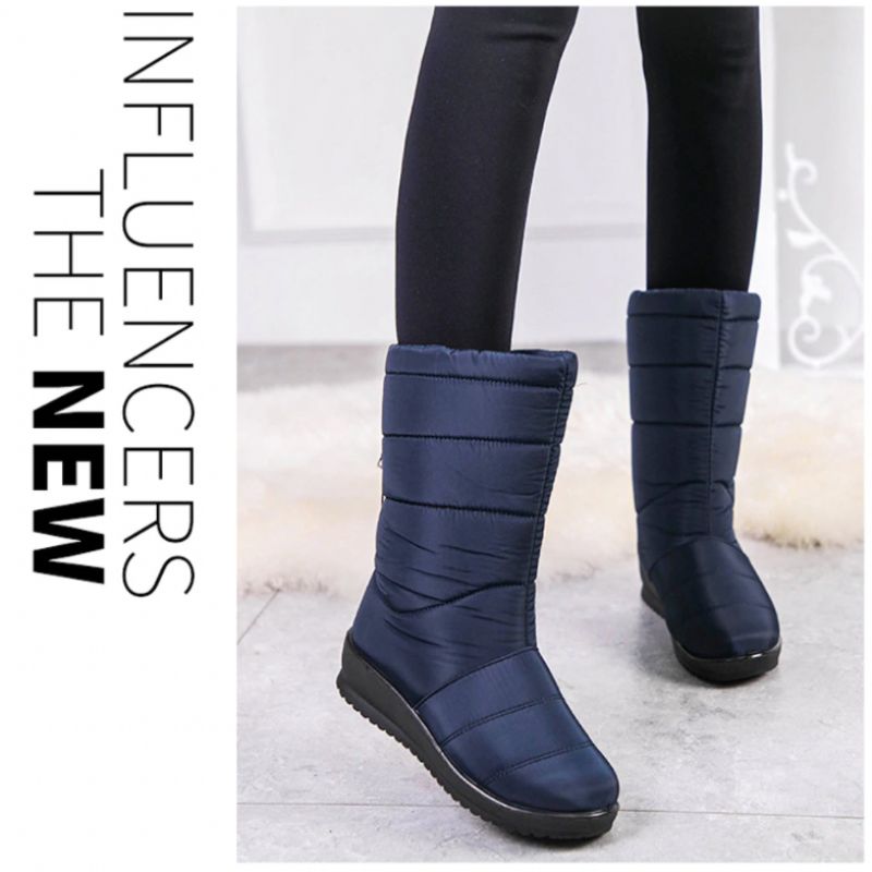 Devany Laarzen Mid Calf - Wijnrood