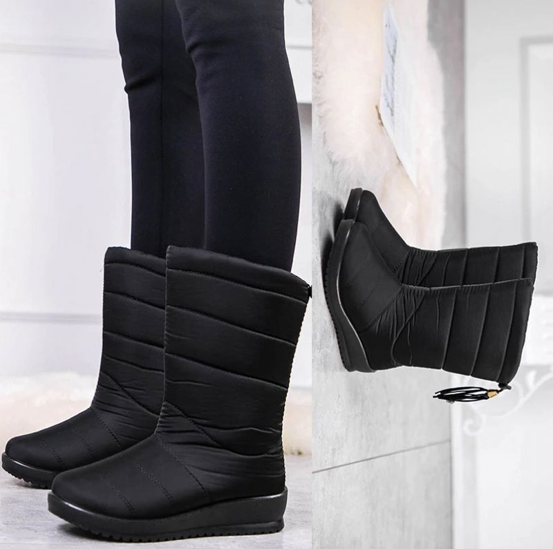 Devany Laarzen Mid Calf - Wijnrood
