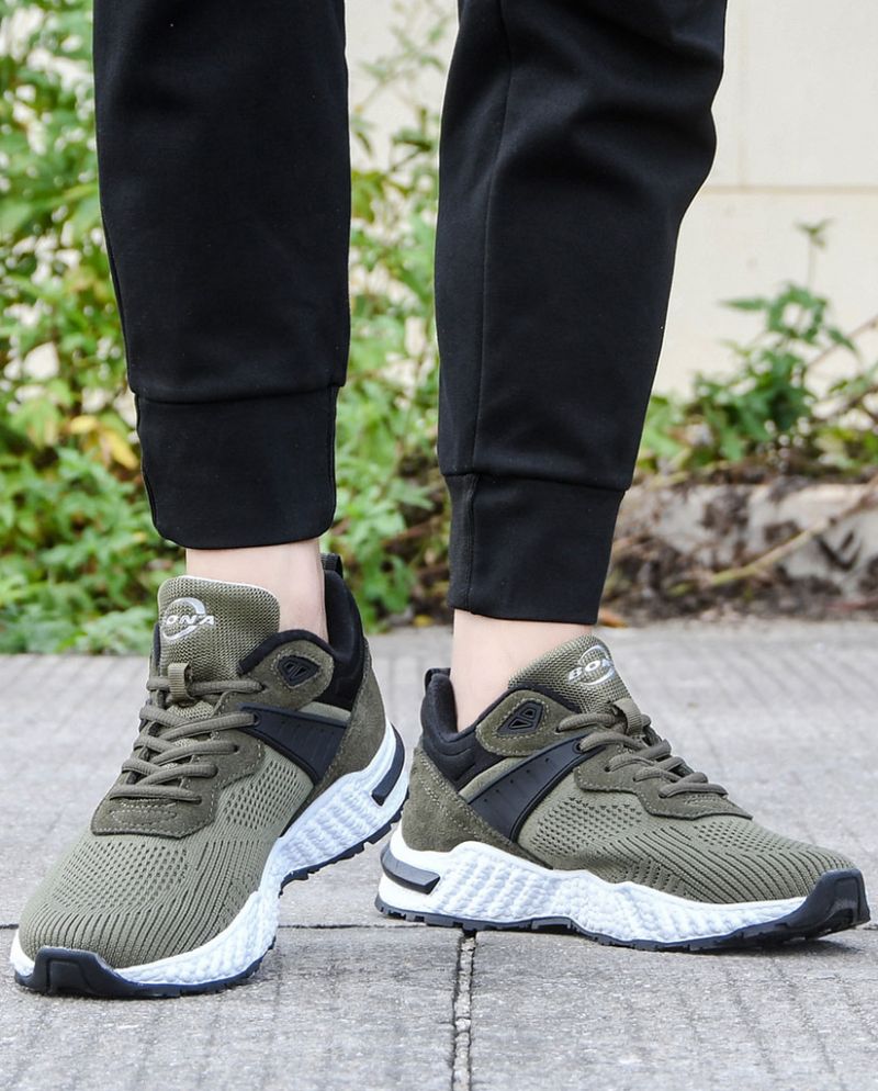 Deven Modieuze Sneakers Voor Heren - Beige