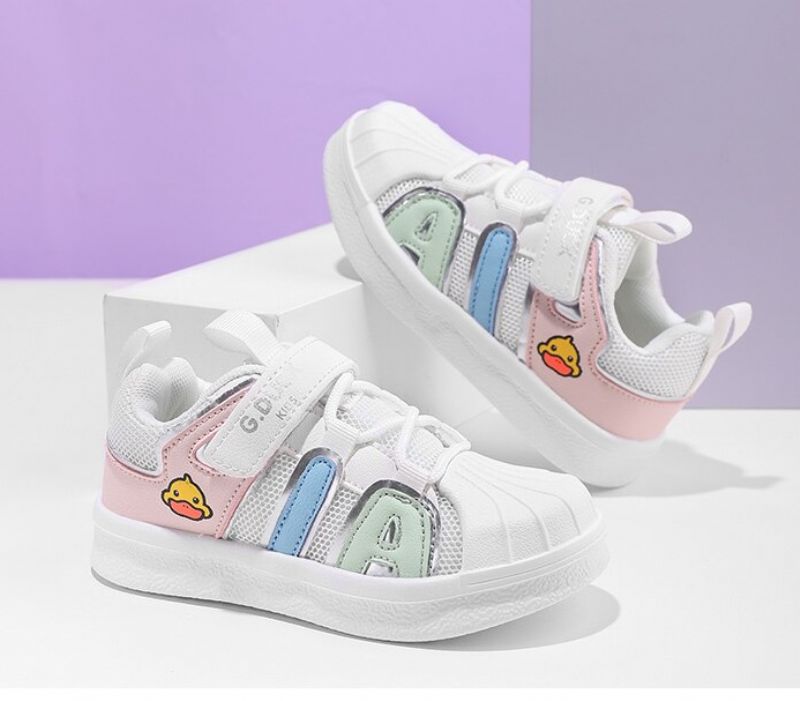 Devero Unisex Fashion Sneaker Voor Kinderen - Zwart