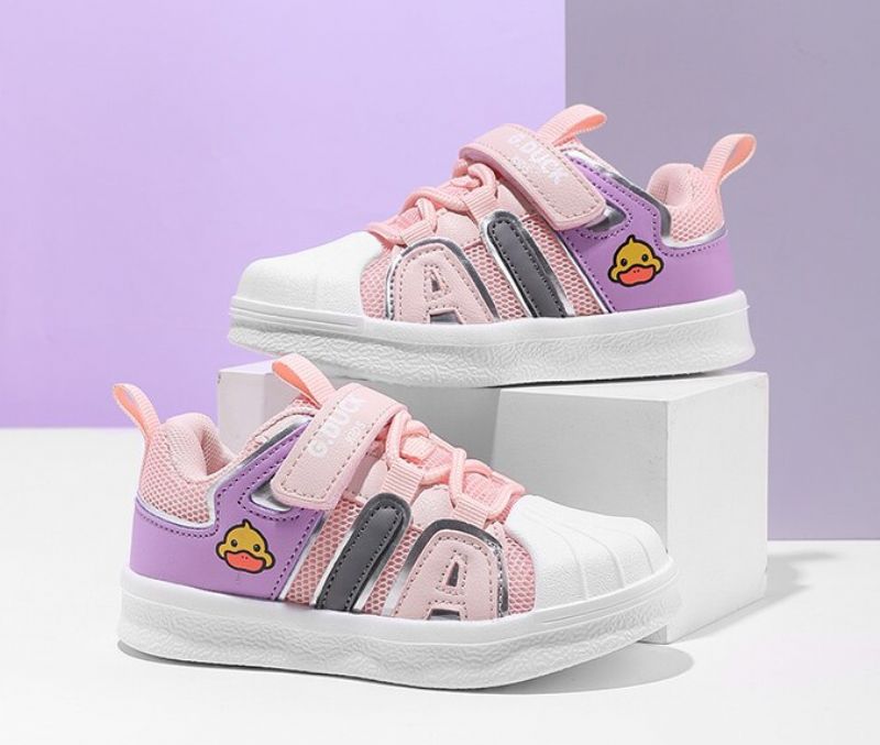 Devero Unisex Fashion Sneaker Voor Kinderen - Zwart