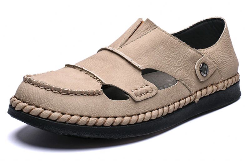 Didier Heren Loafers Casual Schoenen - Kaki