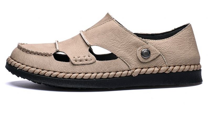 Didier Heren Loafers Casual Schoenen - Kaki