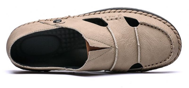 Didier Heren Loafers Casual Schoenen - Kaki